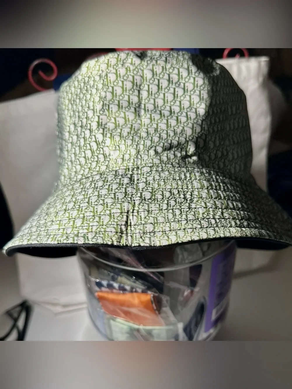 Fashion Inspired Green Bucket Hat NWOT